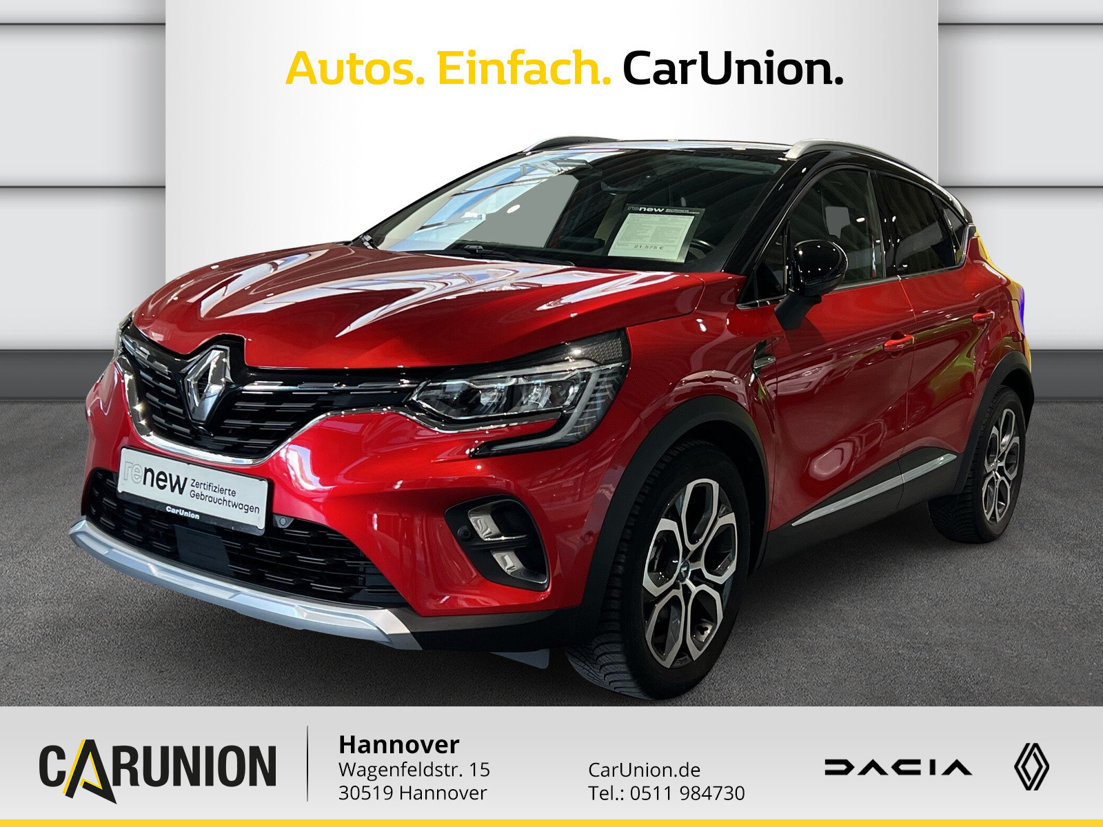 Captur Edition One E-Tech Plug-in 160