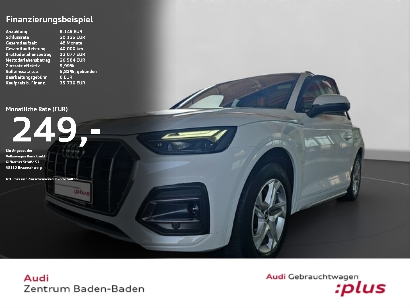 Q5 35 2.0 TDI S tronic advanced PANO*LED*NAVI