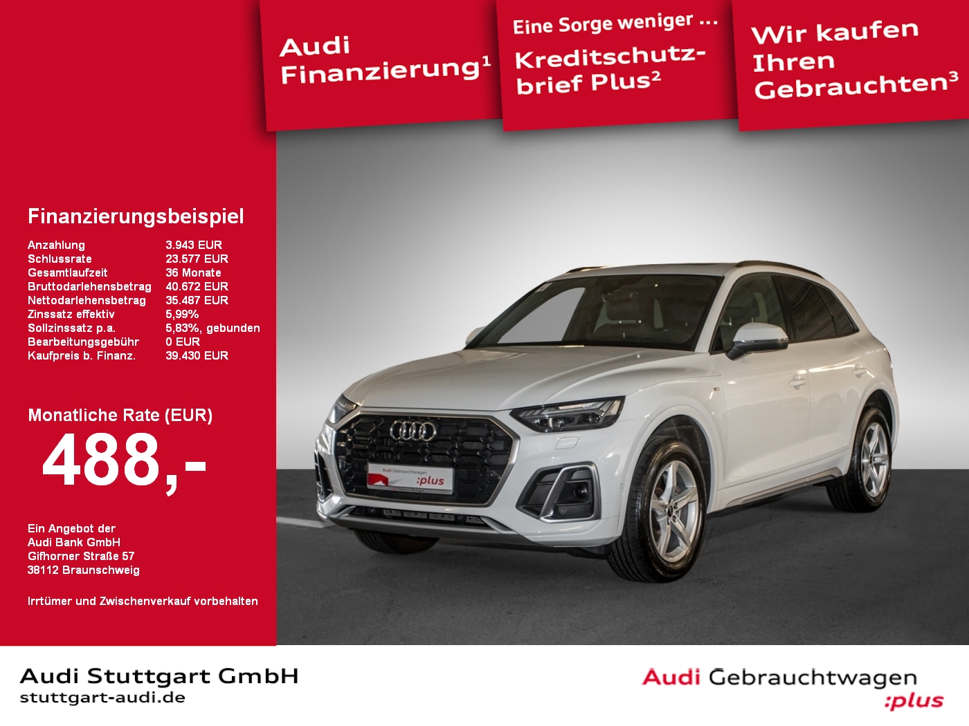 Audi Q5 40 TDI quattro S line