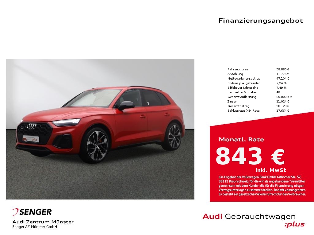 SQ5 3.0 TDI quattro Matrix B&O Kamera Pano AHK