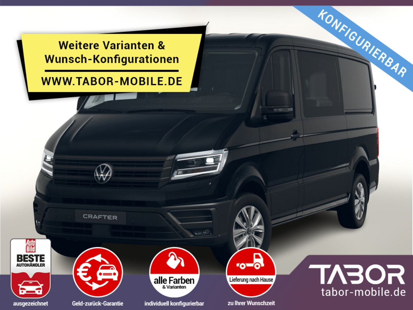 Crafter Plus 35 2.0 TDI 140 L3H2 DigC PDC LaneAs