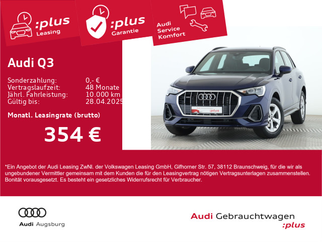 Audi Q3 S line 35TDI qu R 8-fach