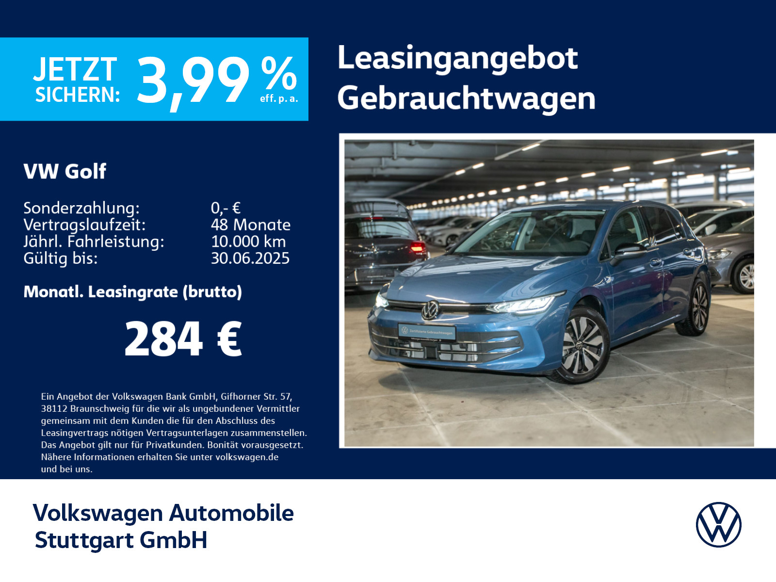Volkswagen Golf 1.5 TSI 8 Goal