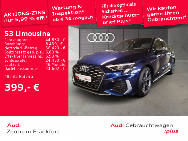Audi S3 Limousine TFSI quattro VC