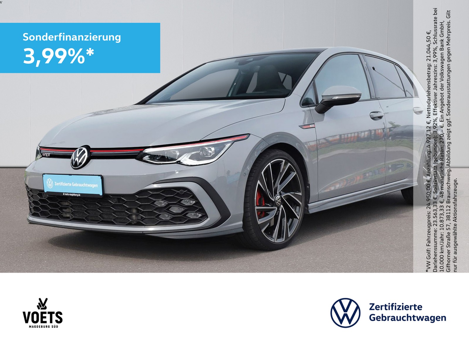 GOLF VIII GTI DSG IQ-LIGHT+PANO+NAVI+ACC+LEDER