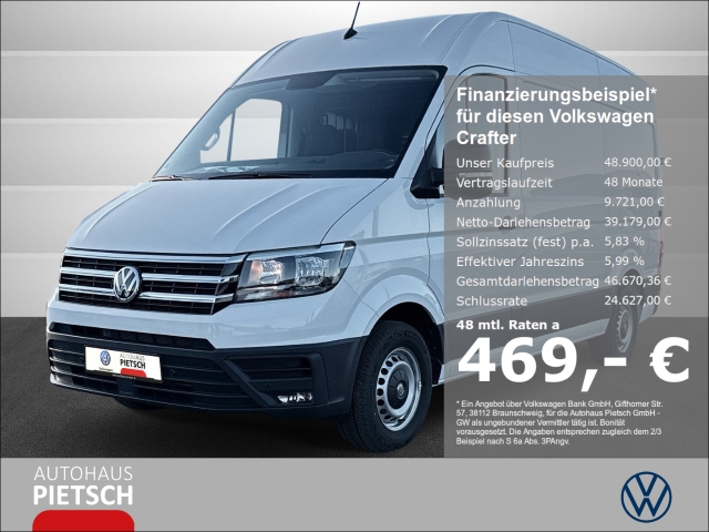 Crafter Kasten MR Werkstattausbau SHZ PDC Berganfahrass. Klima eFH NSW