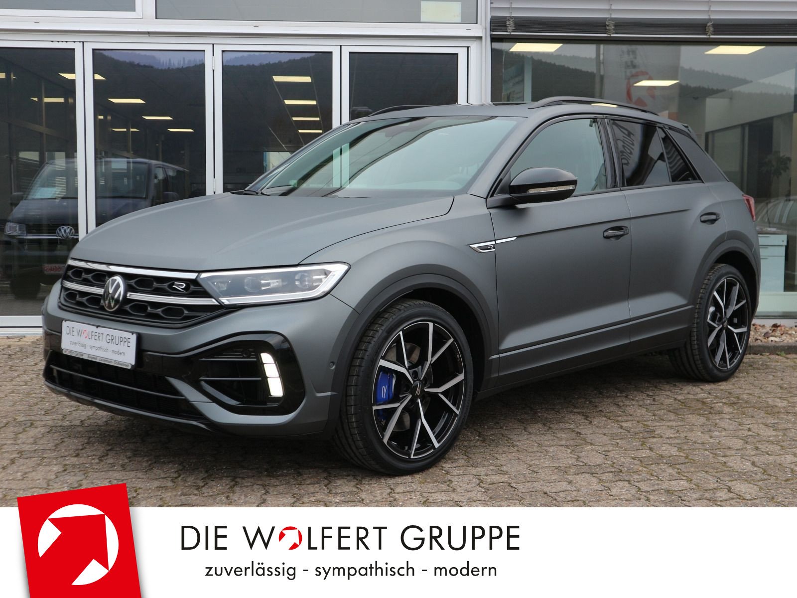 T-Roc R 2.0 TSI OPF 4MOTION (300 PS) DSG *MATTLACK*AHK*PANORAMA*BLACKSTYLE*WINTERRÄDER*