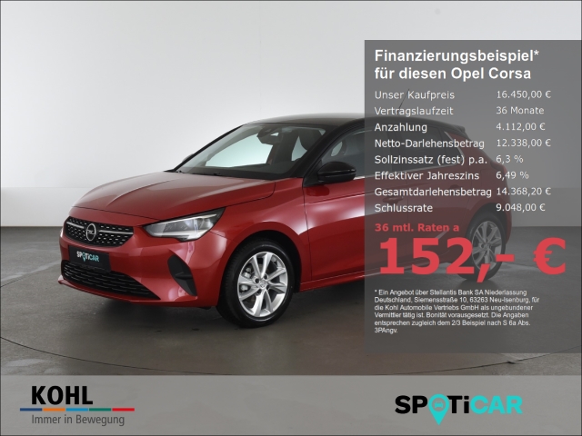 Opel Corsa 1.2 F Elegance Turbo 100PS
