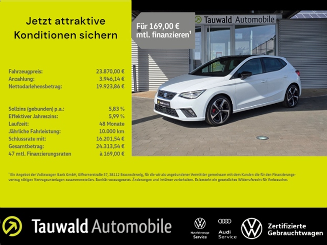 Seat Ibiza 1.0 TSI FR FULL XL
