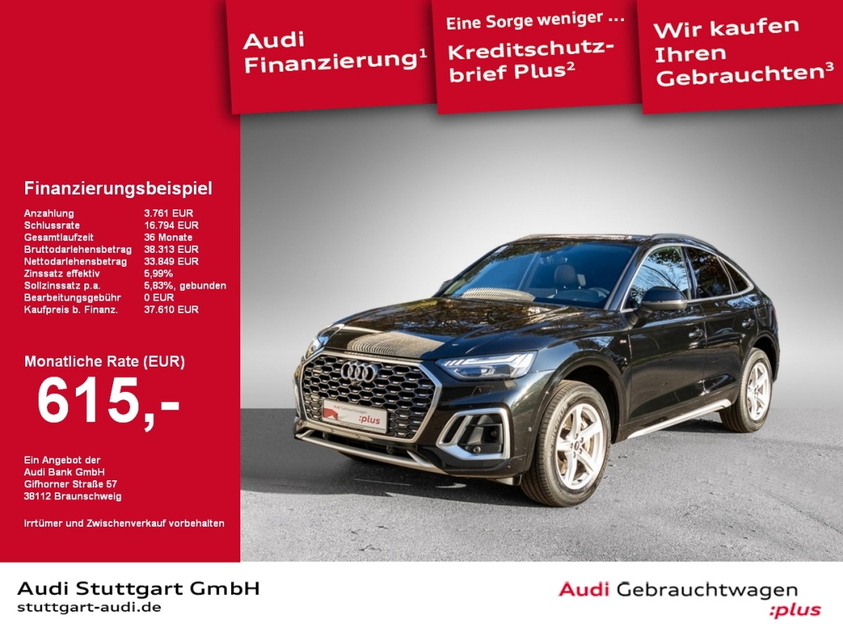 Audi Q5 Sportback 50 TFSI e qu S line OLED